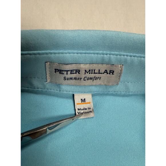 Peter Millar Southern Comfort Sneds Tour Golf Shirt Polo Size MED - Picture 6 of 8